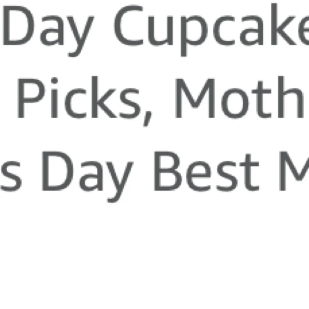 Charming Pink Floral Mother's Day Cake Topper Set